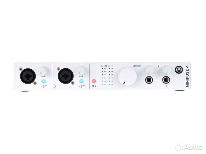 Arturia MiniFuse 4 White аудиоинтерфейс
