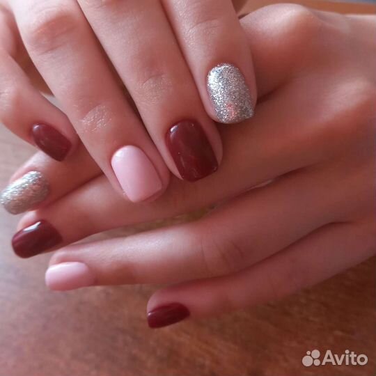 Наращ ногтей, гель лак, педикюр, парафинотерапия