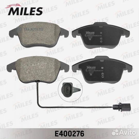 Miles E400276 Колодки тормозные передние (с датчик