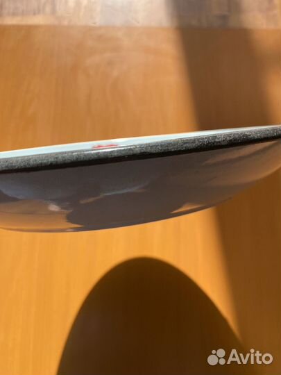 Эмалированная посуда СССР блюдо салатник тарелка