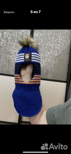 Шапка ушанка 2шт.женска и детская