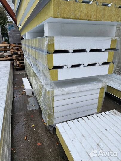 Сэндвич-панели оптом с завода (мин. заказ от 120м2