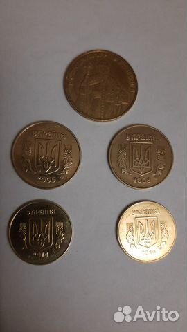 Монеты современной украины