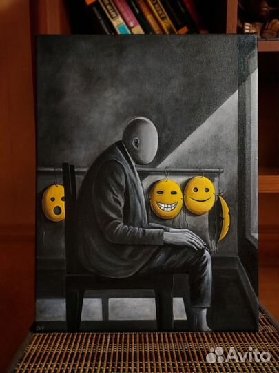 Интерьерная картина маслом