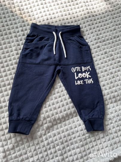 Штаны утепленные для мальчика 92