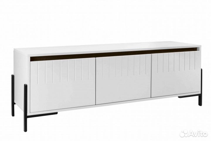 Тумба тв Аллиум-2 (Лофт белый) мекко слон