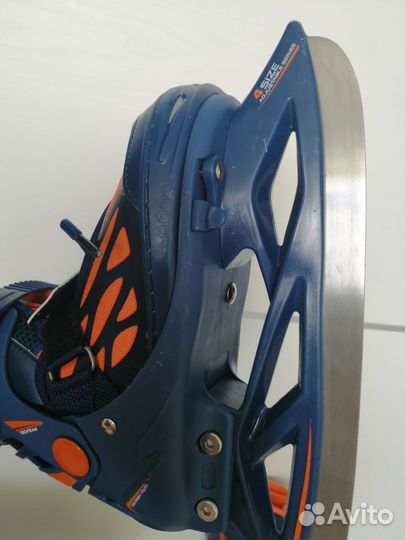 Коньки детские раздвижные 35 38