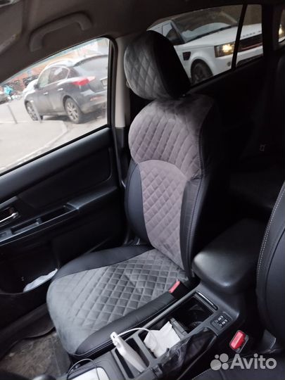 Авточехлы из алькантары от Автопилот на Subaru XV