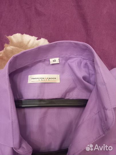 Рубашка школьная новая для мальчика