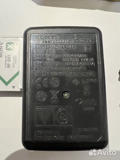Зу+АКБ ориг. для экшн камера sony
