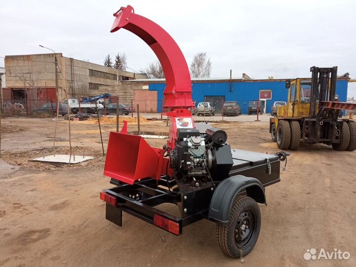 Рубительная Машина прицепная с двс
