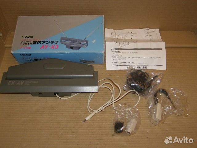 Антенна комнатная с усилителем. Япония