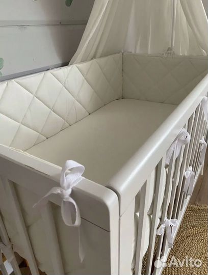 Бортики в детскую кроватку