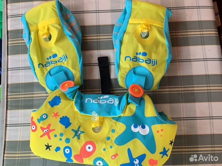 Жилет Нарукавники для плавания декатлон