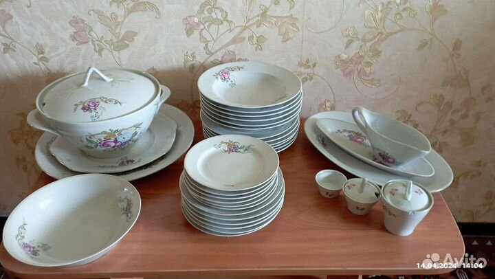 Набор столовой посуды на 6 персон Дулево