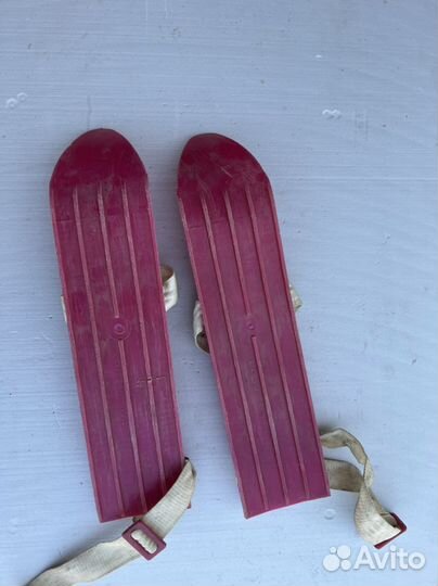 Детские лыжи СССР (Снегоступы)