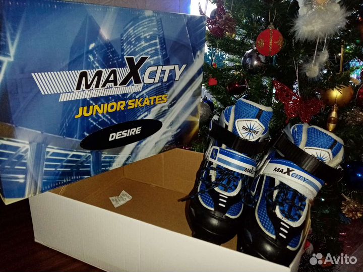 Новые Ледовые коньки раздвижные