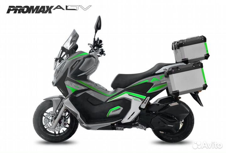 Максискутер promax ADV-Extra 250(49) V1 green