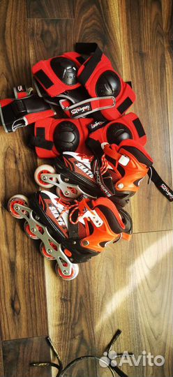 Детские ролики и защита