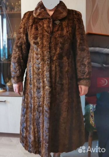 Шуба норковая размер 54