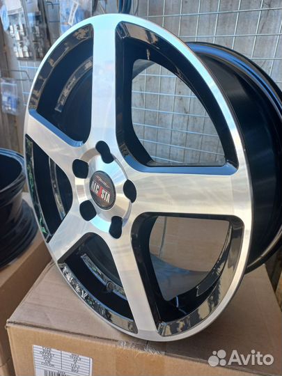 Диски R16 5x114.3 Alcasta M62 BKF