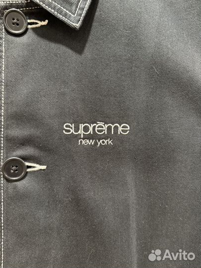 Плащ supreme Washed Work Trench Coat