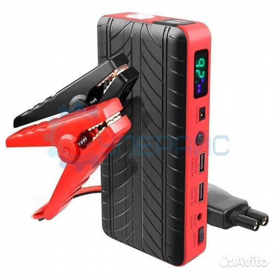 Портативное зарядное устройство c ЖК дисплеем