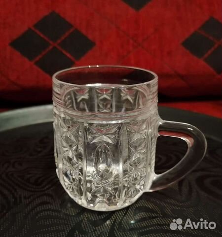Хрустальные кружки (чашки) производство СССР