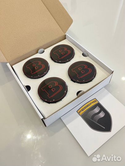 Парящие колпачки для дисков Mercedes/brabus