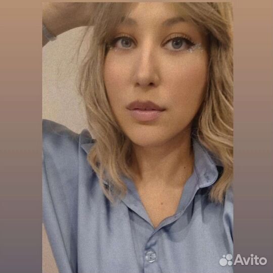 Парик блонд короткий