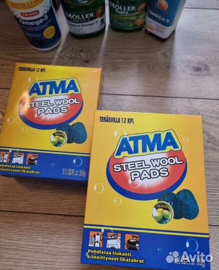 Металлические губки с мылом