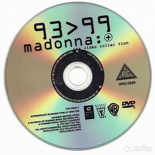 Madonna - Video Collection '93 - '99 (1 DVD)