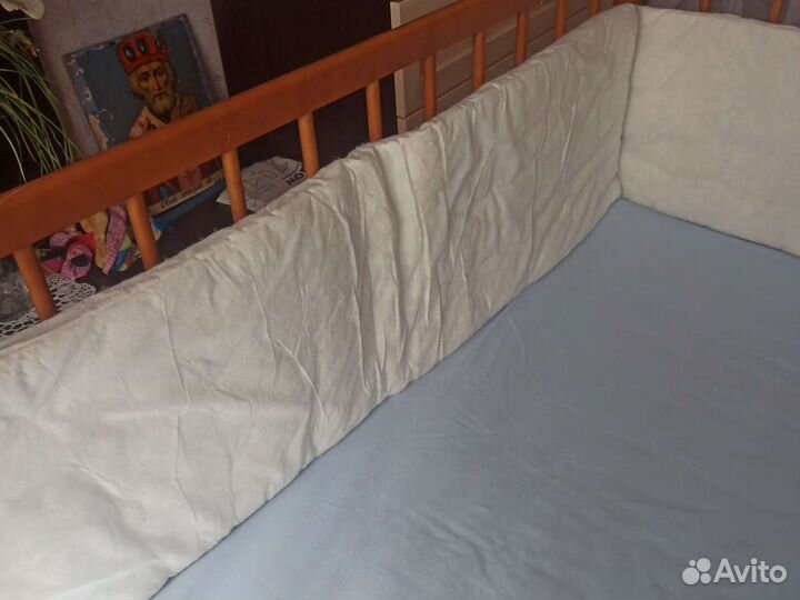 Бортики в детскую кроватку основа