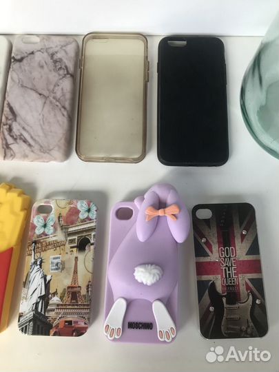 Чехлы на айфон 4,6,8+