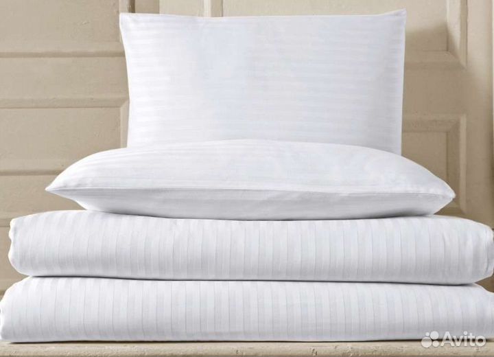 Ткань страйп сатин 50/50