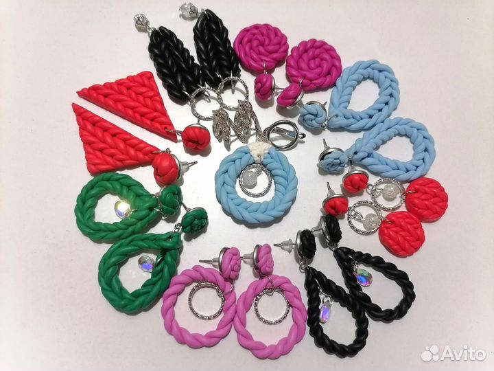 Сережки ручной работы