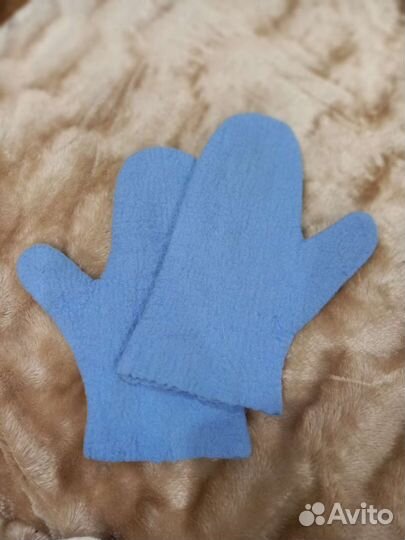 Варежки валяные