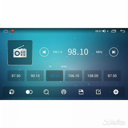 Штатная магнитола для Toyota Noah, Esquire, Voxy 2