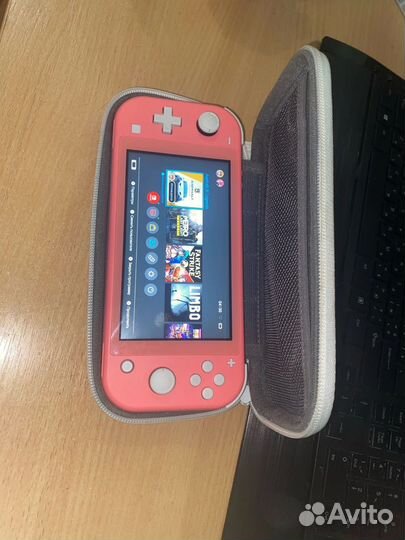 Nintendo switch lite с играми