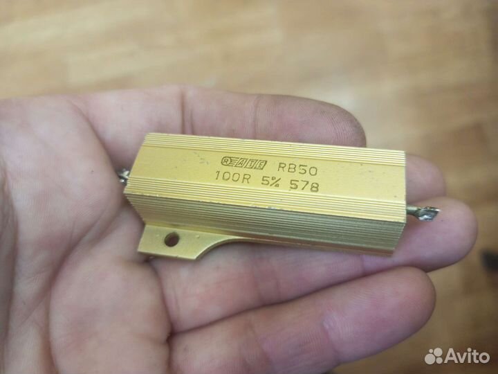 Силовой резистор 100 Ом 50Вт