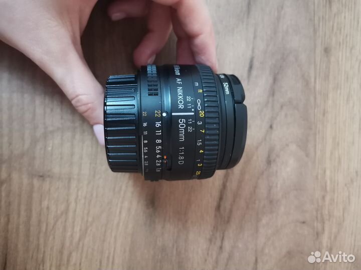 Объектив Nikon AF Nikkor 50mm 1:1.8D