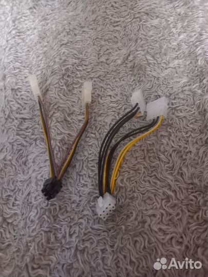 Переходник molex-pci-e