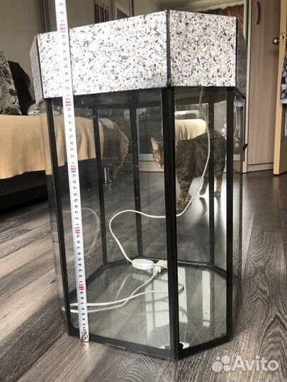 Аквариум 45 литров восьмиугольник