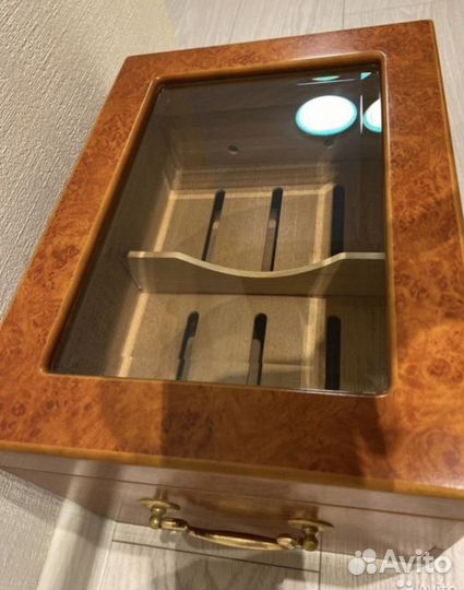 Натуральное дерево шкатулка хьюмидор