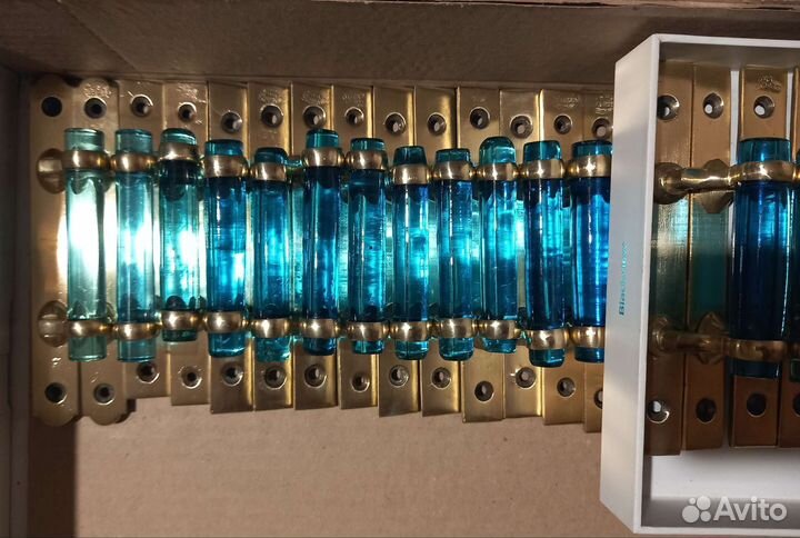 Стеклянные ручки. 19 векъ