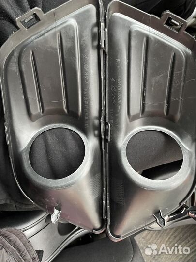 Накладки на противотуманки citroen c4