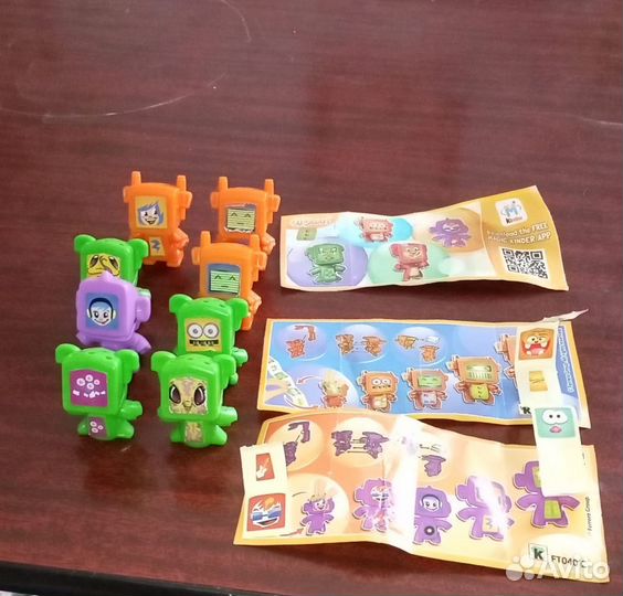 Игрушки из киндер сюрприз 