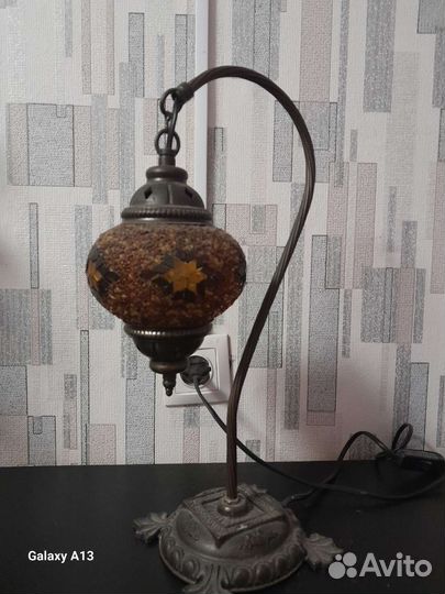 Лампа настольная из Турции