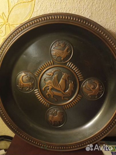 Тарелка настенная СССР