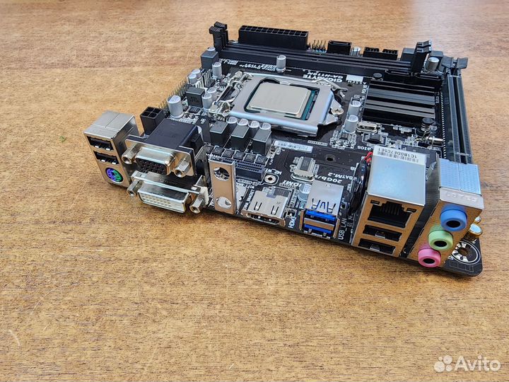 Плата gigabyte LGA 1151 H110, mini-ITX